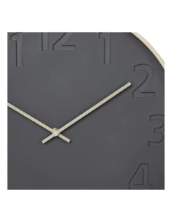 Anders Round Silent Non-Ticking Wall Clock 40cm In Dark Grey -Home Décor Sales 955003150 6 720x928