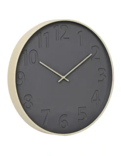 Anders Round Silent Non-Ticking Wall Clock 40cm In Dark Grey -Home Décor Sales 955003150 7 720x928