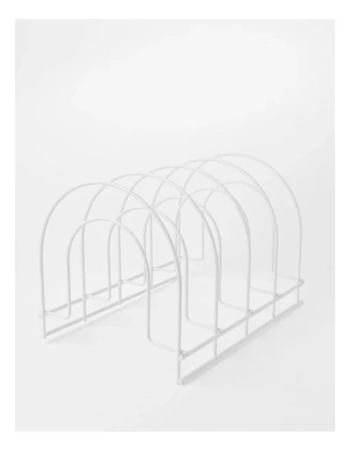 Cookware Organiser 22x23x32cm In White -Home Décor Sales
