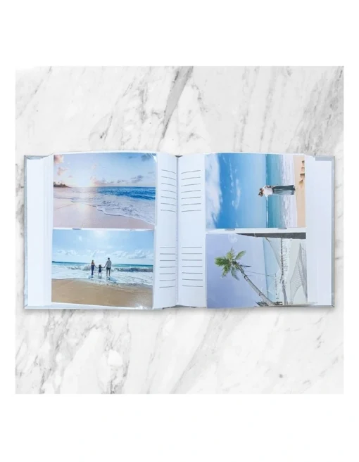 Profile Lace Wedding 200 Photo Album 4x6 In White -Home Décor Sales