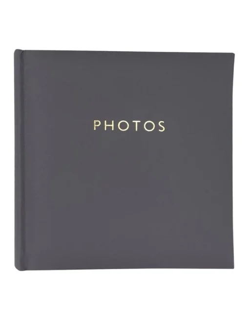 Photo Album Slip-in 4x6 200 Photo In Havana Grey -Home Décor Sales