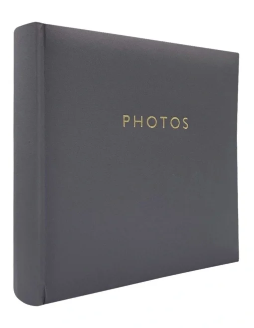 Photo Album Slip-in 4x6 200 Photo In Havana Grey -Home Décor Sales