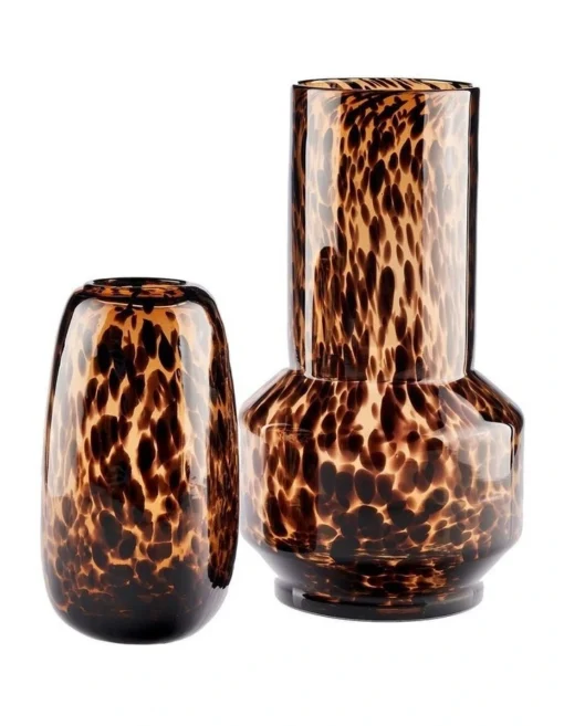 Linen House Elio Vases In Brown -Home Décor Sales