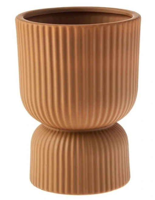 Linen House Vincent Vase 20cm In Rust -Home Décor Sales