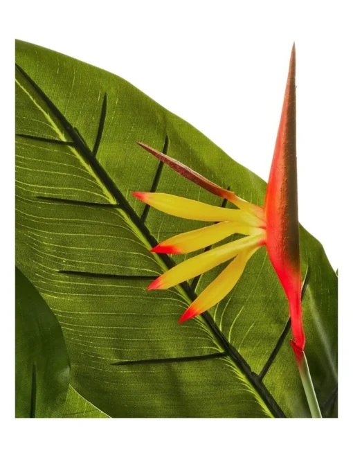 Tall Potted Artificial Bird Of Paradise 85cm In Green -Home Décor Sales