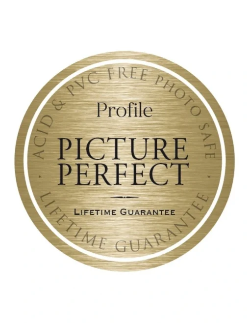 Profile Circle Lines Cluster Art Print A3 White Frame White Border -Home Décor Sales